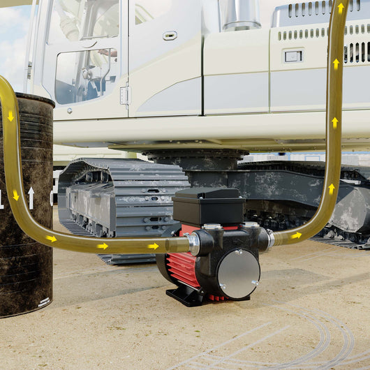 Pompa autoadescante diesel & gasolio 230V 60l/min per trasferimento liquido