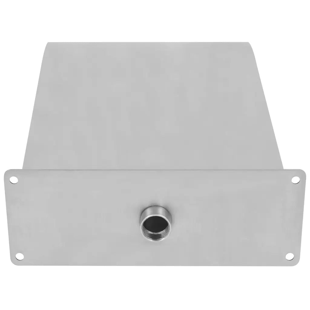 Fontana per Piscina in Acciaio Inossidabile 45x30x65 cm Argento