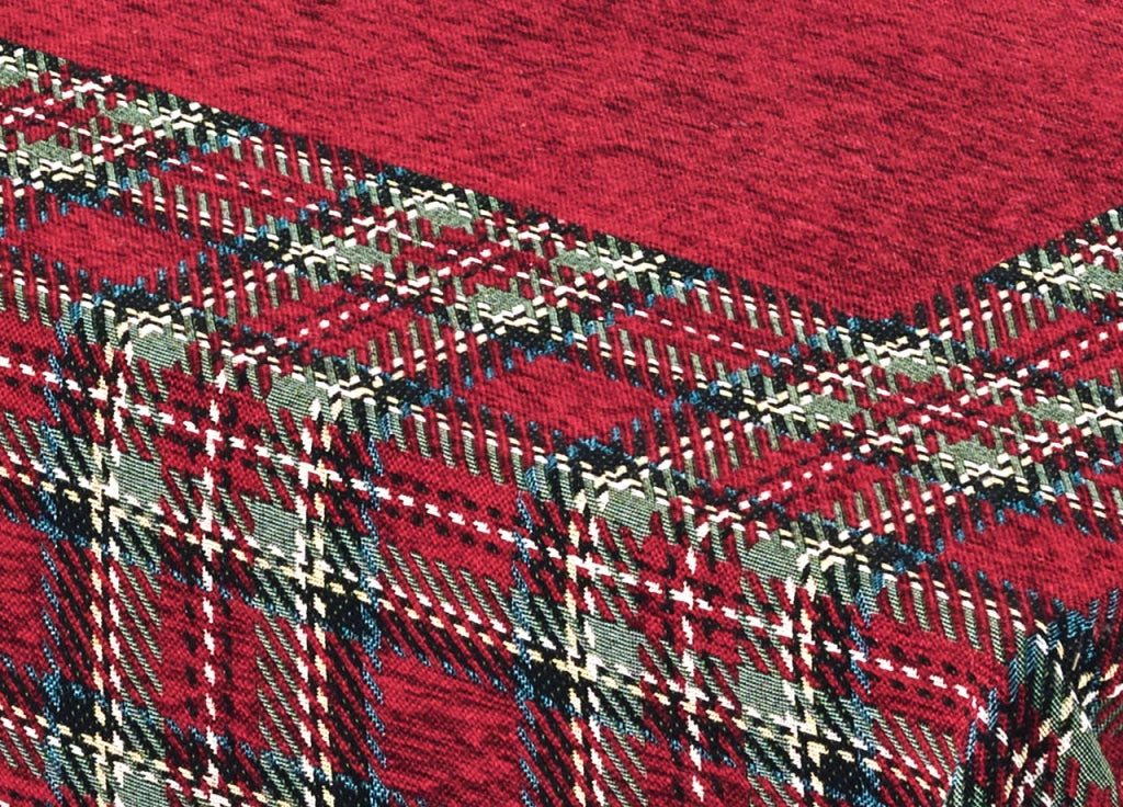 Tovaglia Copritavolo Centrino Runner Tavola Fantasia Tartan Scozzese Made In Italy - 40x180 - Tartan