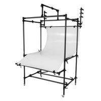 tavolo da ripresa mobile XXL - Tavolo da ripresa mobile professionale per scatti perfetti di prodotti fino a 20 kg - con altezza variabile, superficie di diffusione