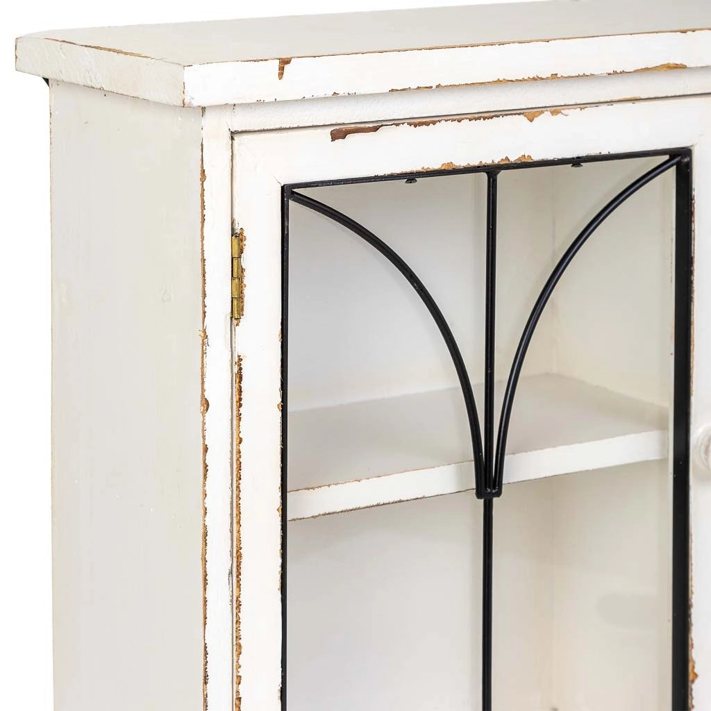 Scaffale in legno beige 69x18x50,5h cm