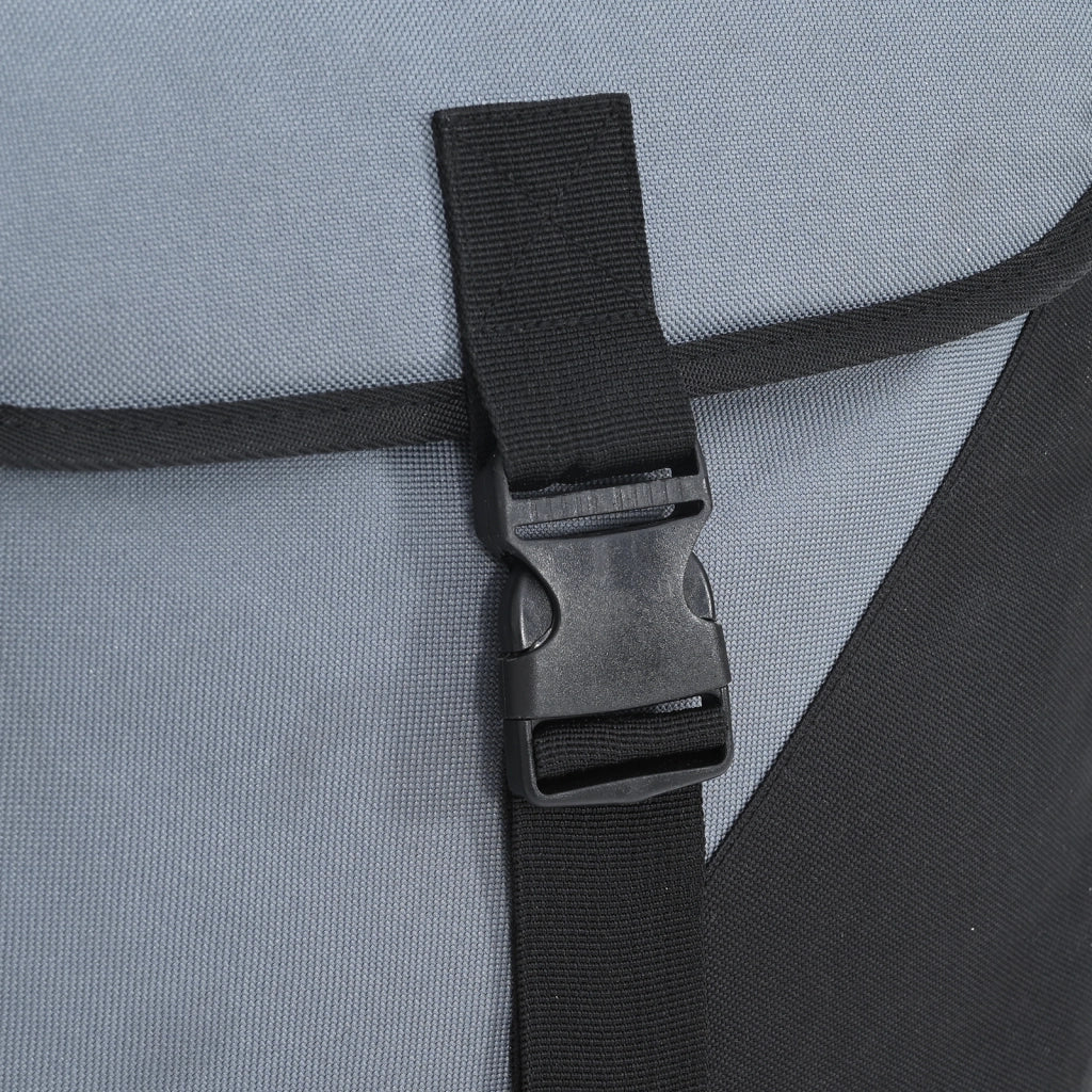 Borsa Pannier per Bicicletta Borse Doppie 35L Grigia