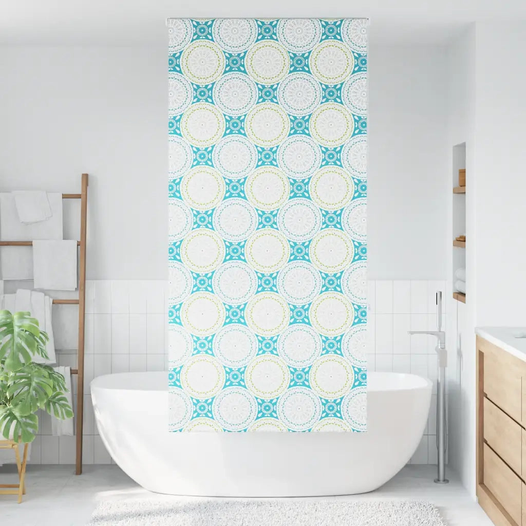Tenda a Rullo Doccia-Tenda doccia a rullo 90x240 cm Larghezza Tessuto 86 cm 478566