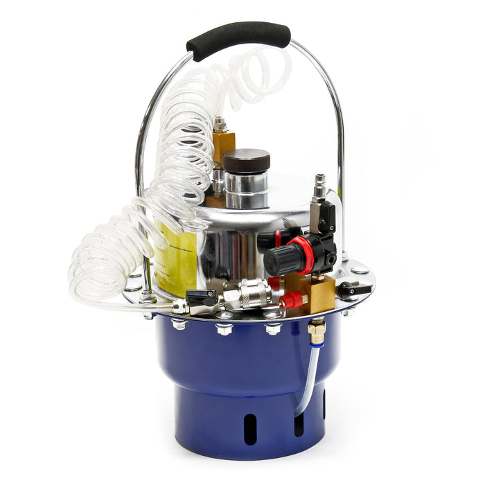 Dispositivo pneumatico per spurgo freno ad aria compressa 3bar serbatoio 5 litri