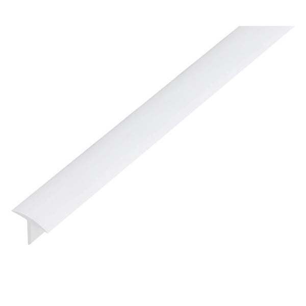 PROFILO A T 25X18X1000MM PVC BIANCO