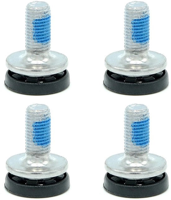 Boutoni per bicicletta M8 - Viti per cricchi idrorepellenti - Viti in acciaio - 4 pezzi - Resistenti alla corrosione - Adatti per biciclette - Viti per bicicletta