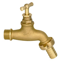 RUBINETTO CURVO PESANTE 1/2  - LIF