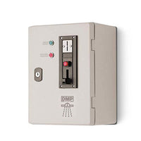 Gettoniera elettronica per comando doccia a gettoni Nilo Dmp con gettone 1 euro