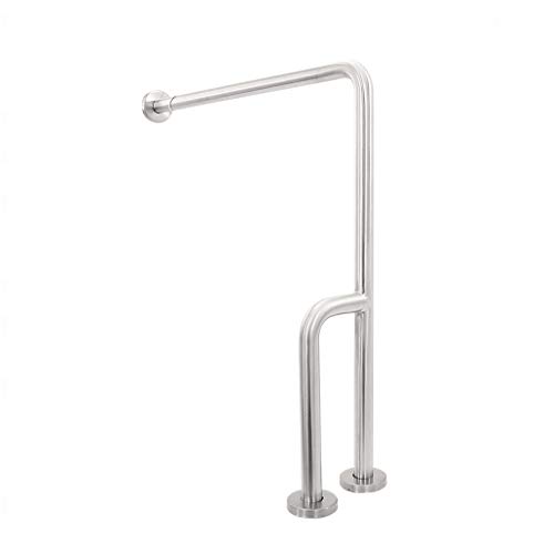 Barra sostegno maniglione a parete doccia disabili inox satinato nofer 15203.S