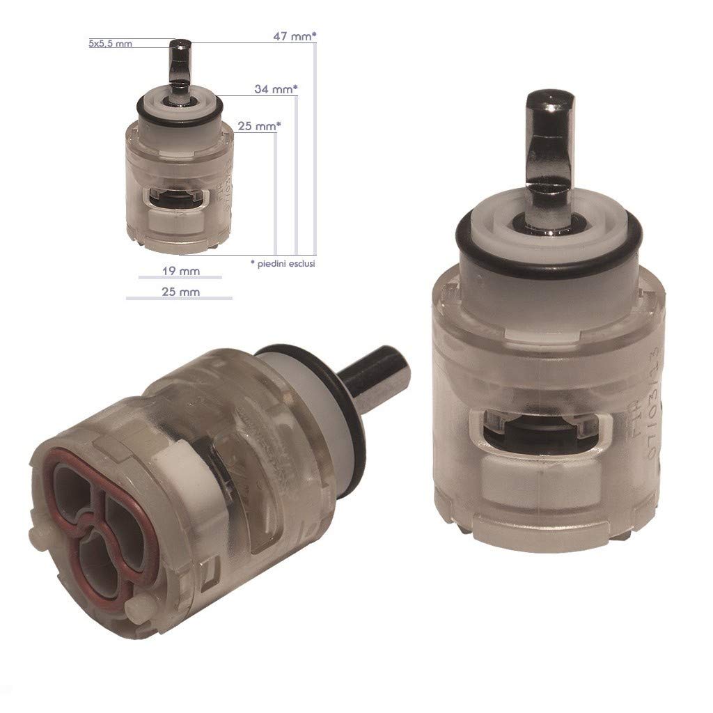Cartuccia di ricambio rubinetto hydrominimal 25mm 0590529 FIR