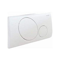 Placca di comando bianca 2 tasti per cassetta incasso modelli Andromeda e Crux Vega Bampi