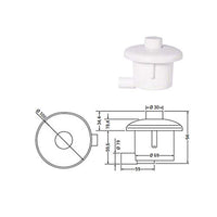 Miscelatore termostatico esterno doccia doppia uscita 1/2 cromato 5037 Fromac