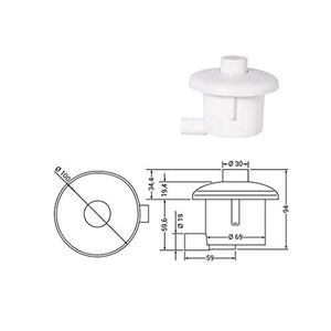 Miscelatore termostatico esterno doccia doppia uscita 1/2 cromato 5037 Fromac