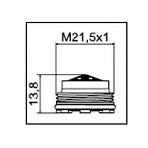 Aeratore filtro rubinetto rompigetto compreso di chiave honeycomb 21,5x1 Neoperl