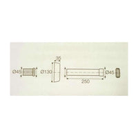 Canotto per collegamento cassette wc da incasso valsir 0803511