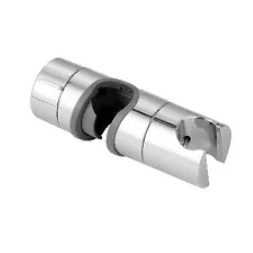 Supporto doccetta scorrevole per asta saliscendi doccia bagno universale Damast