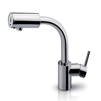 Rubinetto elettronico Dmp Oceanus fotocellula miscelatore a pile canna 240 mm