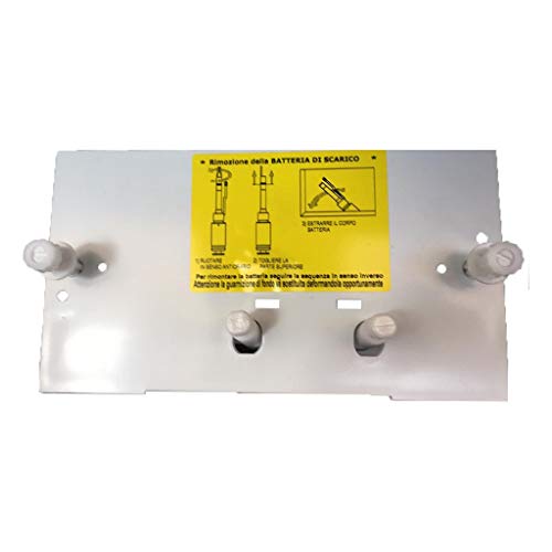 Piastra di chiusura cassetta con leve e viti pc100bb errepierre