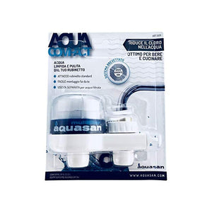 Filtro rubinetto depuratore acqua filtrata potabile compact 0012 aquasan