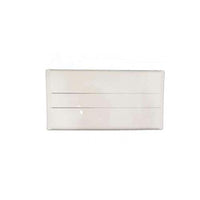 Placca bianca serie elite eurogarda completa di accessori 300001 Kariba