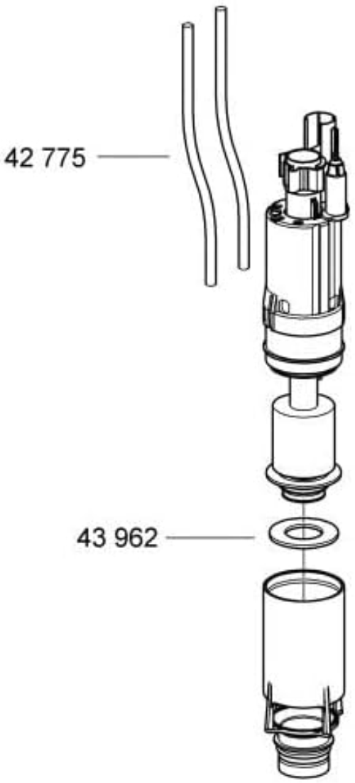 VALVOLA DI SCARICO DUAL FLUSH    GROHE 42253