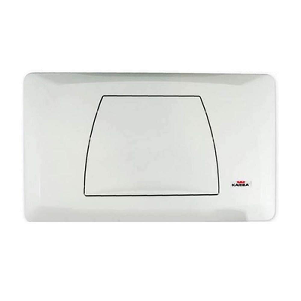 Placca di comando bianca serie mono classic 306300 Kariba