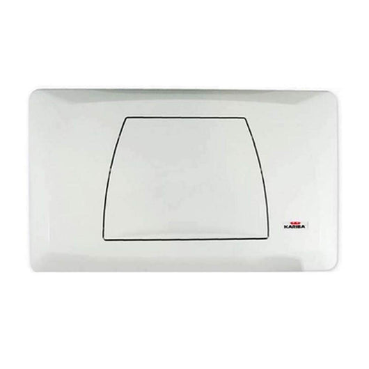 Placca di comando bianca serie mono classic 306300 Kariba