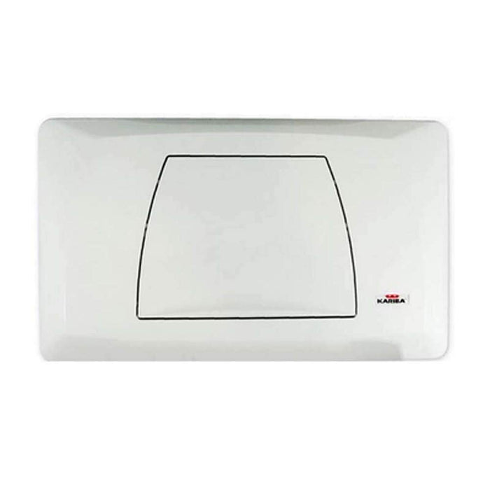 Placca di comando bianca serie mono classic 306300 Kariba