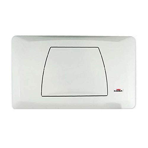 Placca di comando bianca serie mono classic 306300 Kariba