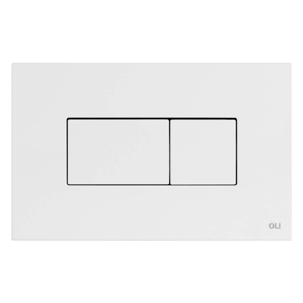 Placca di scarico incasso pneumatica bianco karisma oli 0641001