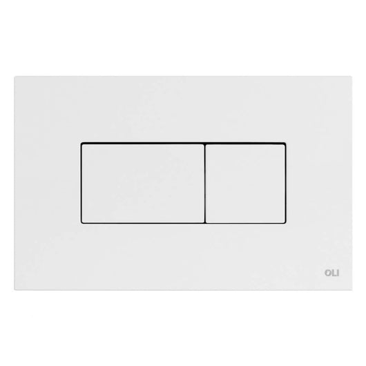 Placca di scarico incasso pneumatica bianco karisma oli 0641001