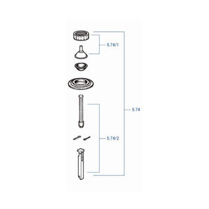 Kit di ricambio unibox its todini 5.74