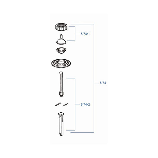 Kit di ricambio unibox its todini 5.74