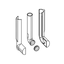 Tubo di scarico completo di EPS e morsetto per EVO / OLI80 0021267 OLI