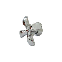 Maniglia manopola di ricambio cromata per rubinetti treemme mod. palma