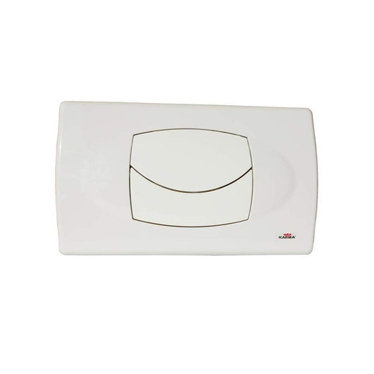 Placca duo bianca due tasti serie biblo 306200 Kariba