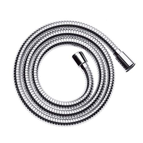 Flessibile tubo per Doccia con rivestimento cromato da 200cm doppia aggraffatura