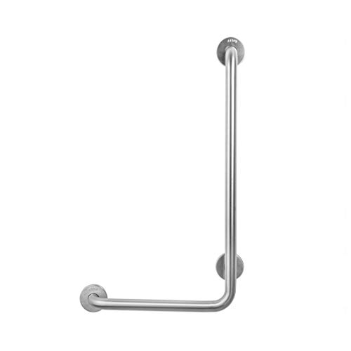 Barra diagonale coprimano maniglia doccia disabili inox satinato nofer 15159.S