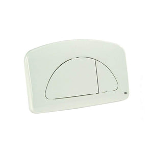 Placca dual cassetta incasso diamante bianca 627001 Oli