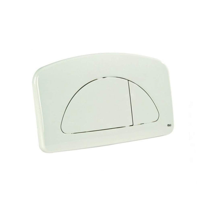 Placca dual cassetta incasso diamante bianca 627001 Oli