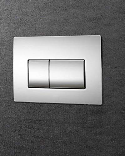 Placca cromata di scarico p1 per cassetta incasso tropea 3 VS0871335 valsir