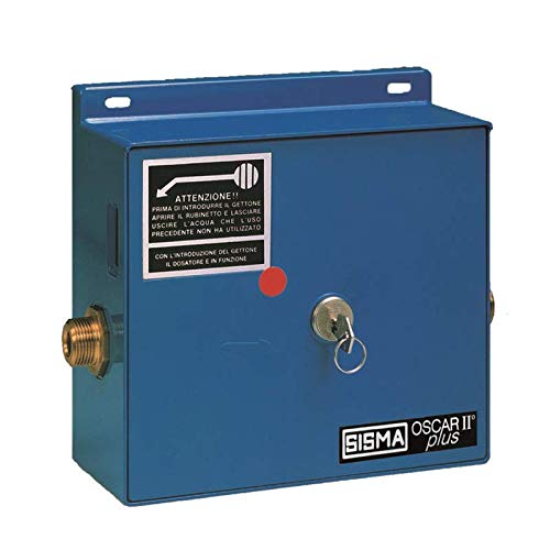 Gettoniera Doccia Meccanica Gioanola Sisma OSCAR Taratura 15lt gettone Gioanola