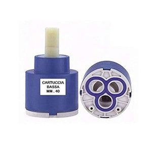 Cartuccia ricambio miscelatore rubinetto 40mm Bassa senza distributore Universale