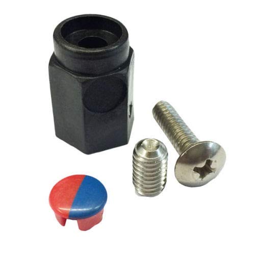 Fissaggio per maniglia completo ricambio originale r98199 zucchetti