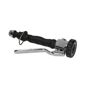 Doccia nera per rubinetto cucina industriale con leva