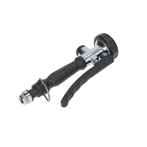 Doccia nera per rubinetto cucina industriale con leva