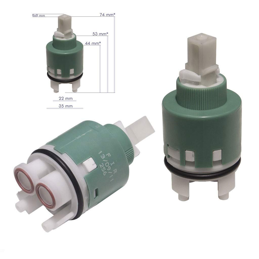 Cartuccia di ricambio rubinetto dischi ceramici 35mm 0590526 FIR