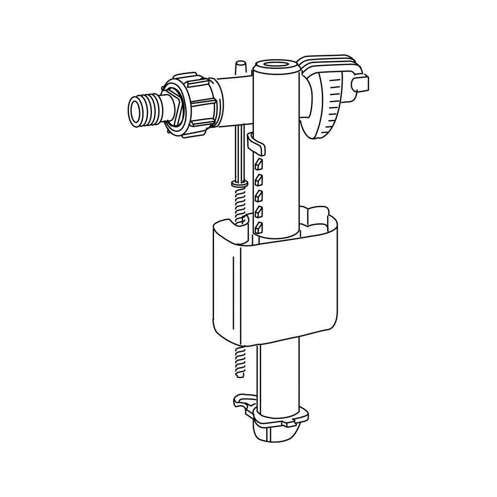 Galleggiante per cassetta incasso dal 2004 al 2012 tropea 2 valsir VS0866805