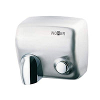 Asciugamano elettrico con pulsante acciaio inox satinato cyclon nofer 01100.s