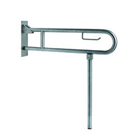 Barra orizzontale maniglione di supporto acciaio inox lucido 80 cm nofer 15206.B